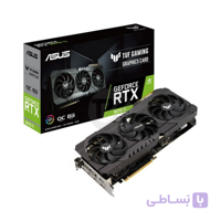 کارت گرافیک ایسوس آر تی ایکس 3070 تی آی تاف گیمینگ حافظه 8 گیگابایت ا ASUS RTX 3070 TI TUF GAMING OC 8GB