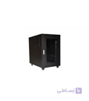 رک ایستاده پیشرفته الگونت 18 یونیت عمق 100 با درب فریم دار شیشه ای LRA-18/100FWR ا Stand Advance Rack Lgonet 18 Unit 100 Depth