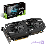 کارت گرافیک  Geforce RTX 2060 6G Dual ASUS