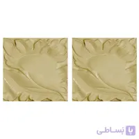 دیوارپوش تندیس و پیکره شهریار مدل امای کد W1010 18 بسته 2 عددی