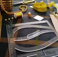 خط کش جادکمه و جادوخت