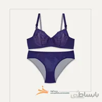 ست تمام تور دو شورته و سوتین انوشه کد 40906