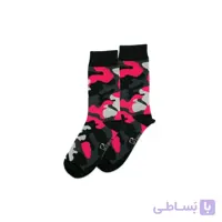 جوراب ساقدار زنانه چیریک صورتی برند پاتریس 1 جفت