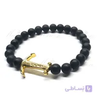 دستبند مردانه و پسرانه لنگر طلایی مارون MM55