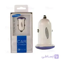 شارژر فندکی سامسونگ فست QUALCOMM QUICK CHARGE 3 به همراه کابل میکرو یو اس بی
