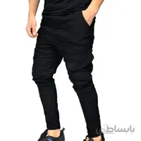شلوار شش جیب مشکی PULL&BEAR