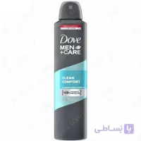 اسپری ضد تعریق مردانه داو مدل کلین کامفورت Dove Sport Clean Comfort Spray 250ml