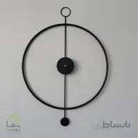ساعت دیواری فلزی گرد
