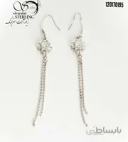 گوشواره نقره طرح میخی