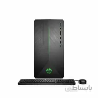 HP Pavilion Gaming Desktop Core i5-9400F، GeForce GTX 1660 Ti 6 GB GDDR6، 32 GB RAM، 512 GB SSD، Hexa-Core تا 4.10 گیگاهرتز، RJ-45 LAN، USB-C، Bluetooth، Wi-Fi، DVD-RW، برنده 10