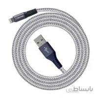 کابل ترتل برند USB -لایتنینگ- با روکش نایلونی بافته شده-1.2 متر