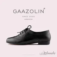 کفش هشترک گازولین آرامون مشکی – GAAZOLIN Aramon brogue BLK