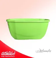 گلدان پلاستیکی خورجینی نرده ای کد 530