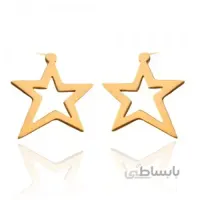 گوشواره طلا زنانه طرح ستاره کد LE603
