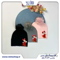 کلاه نخی دخترانه مدل مینی موس
