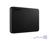 هارد دیسک اکسترنال توشیبا مدل Canvio Basics ظرفیت 1 ترابایت ا Toshiba Canvio Basics External Hard Drive - 1TB