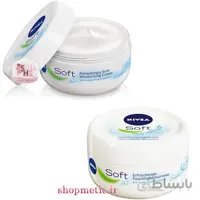 2عدد کرم مرطوب کننده نیوا سافت مدل Nivea Soft 200ml
