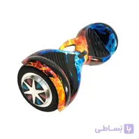 اسكوتر برقي اسمارت بالانس 8 اينچي آبي-آتشي