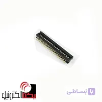 دیل سوکت مشکی باریک 40 پین 2.54میلی متر