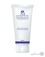 کرم AHA 10% حاوی آلفا هیدروکسی اسید مدیلن ا MEDILANN AHA 10% cream