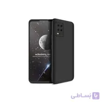 کاور ۳۶۰ درجه مدل GKK مناسب Mi 10 Lite مشکی دور مشکی