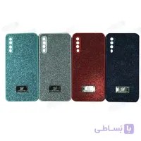 قاب گوشی A30S کاور اکلیلی سواروسکی با محافظ لنز دوربین سامسونگ Swarovski Case Samsung Galaxy A30S
