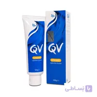 کرم آبرسان قوی QV مدل تیوبی 100 گرمی ا Strong moisturizing cream QV tube model 100 g