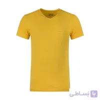 تیشرت یقه هفت آستین کوتاه مردانه