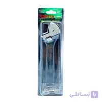 آچار فرانسه 10 اینچ مشکی تاپ تول TOPTUL