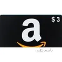 گیفت کارت 3 دلاری آمازون AMAZON