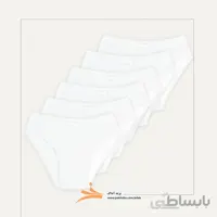 بسته شش عددی شورت اسلیپ سفید آداک کد 29004