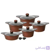 سرویس قابلمه 13 پارچه گلد کرون