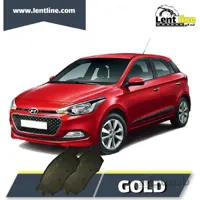 لنت ترمز جلو I20 برند GOLD