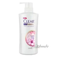 شامپو کلیر پمپی ضد شوره Clear Anti Dandruff Scalp Care Shampoo Sakura fresh حجم 650 میلی لیتر