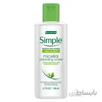 میسلار واتر سیمپل حجم 400 میلی لیتر |SIMPLE MICELLAR WATER