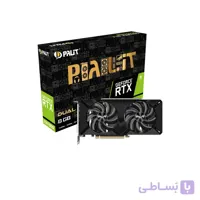کارت گرافیک پلیت 2060 SUPER-DUAL 8GB 2X ا GeForce RTX 2060 SUPER DUAL PALIT