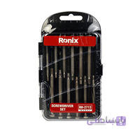 مجموعه 12 عددی پیچ گوشتی ساعتی رونیکس RH 2713