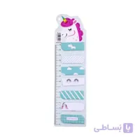 استیک نوت طرح یونیکورن سبز