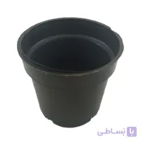 پک گلدان نشایی مشکی سایز 8