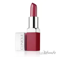 رژلب و پرایمر پاپ لیپ کلینیک فول سایز رنگ لاو پاپ Clinique Pop Lip Colour - LOVE POP