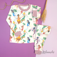 لباس راحتی کودک مدل پرنسس