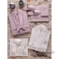 سرویس حوله پالتویی ۸ تکه دانتلا ویتا کد ۸۷۲۲۵۵