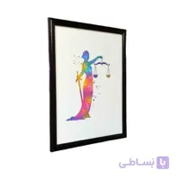 تابلوی نقاشی فرشته عدالت