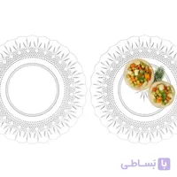 بشقاب غذاخوری Margery بسته 6 عددی مادام کوکو
