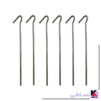 میخ چادر MK122 بسته 6 عددی