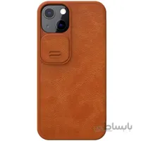 کیف چرمی نیلکین آیفون 13 Nillkin Qin Leather Case iPhone 13