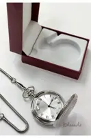 خرید پستی ساعت جیبی برند Marlas رنگ نقره ای کد ty118207273