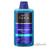 شامپو تقویت کننده و حجم دهنده مو حاوی Amino Fiber F حجم 400 میل فولیکا ا Fulica Amino Fiber F Shampoo 400ml کد 303259