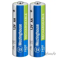 باتری قابل شارژ قلمی وستینگ هاوس مدل Ni-MH Rechargeable بسته‌ی ۲ عددی