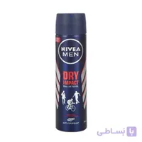 اسپری ضد تعریق نیوا مردانه مدل NIVEA DRY